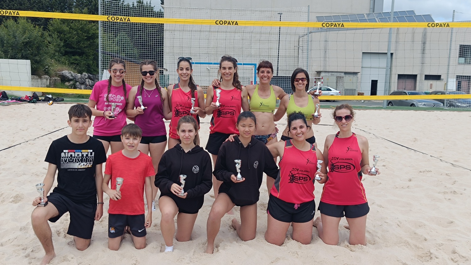 Celebrado el Campeonato Navarro de Voley Playa (resultados)
